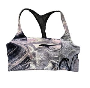 Victoria's Secret Lightweight Lightly Lined Marbleized Racerback Sports Bra 34B
